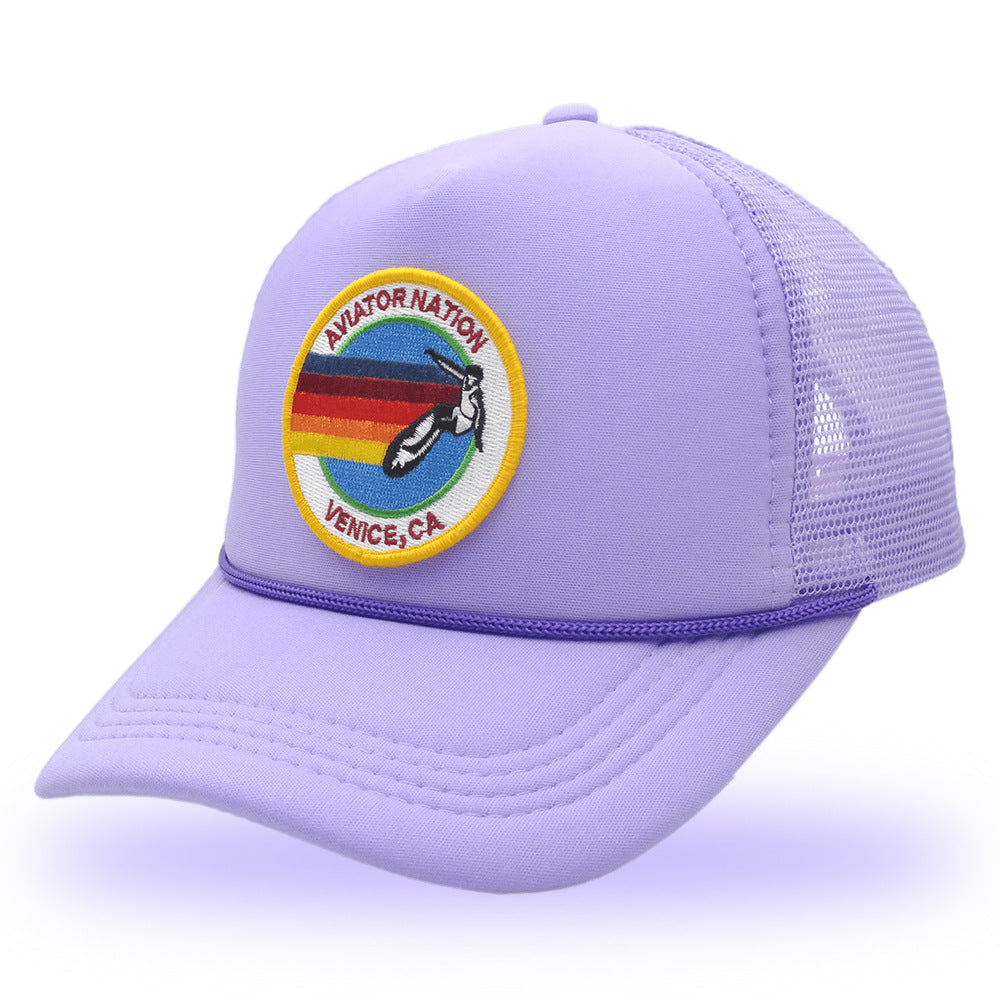 Wholesale Trucker Hat Summer Beach Mesh Cap Baseball Cap